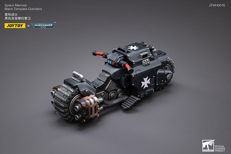 Space Marines Black Templars Outriders - view 13