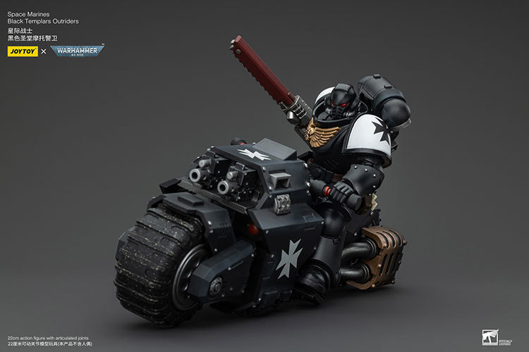Space Marines Black Templars Outriders - view 16