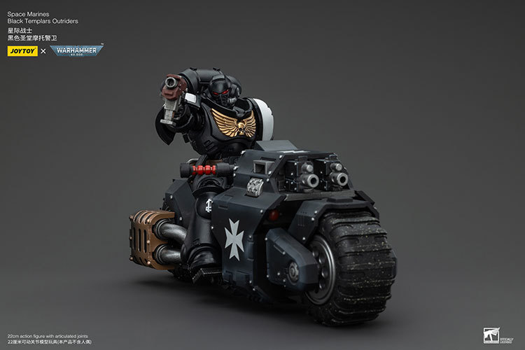 Space Marines Black Templars Outriders - view 15