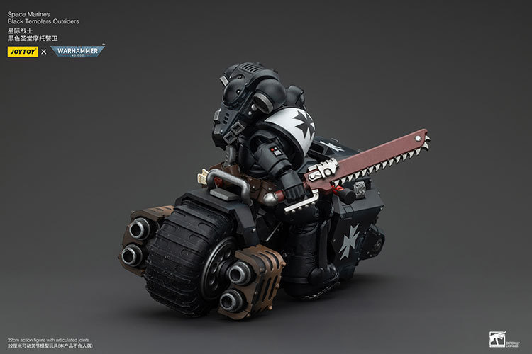 Space Marines Black Templars Outriders - view 17
