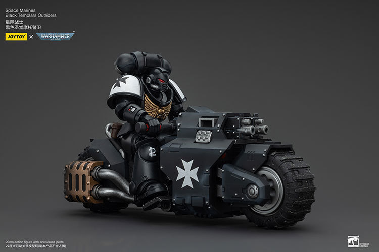 Space Marines Black Templars Outriders - view 19