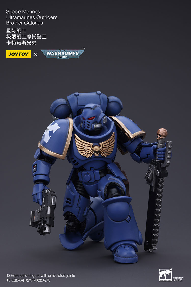 Space Marines Ultramarines Outriders Brother Catonus - view 9