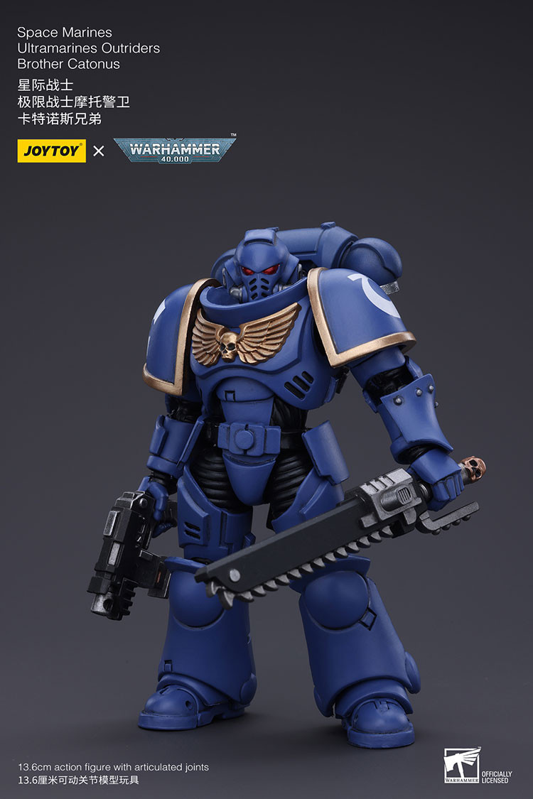 Space Marines Ultramarines Outriders Brother Catonus - view 13