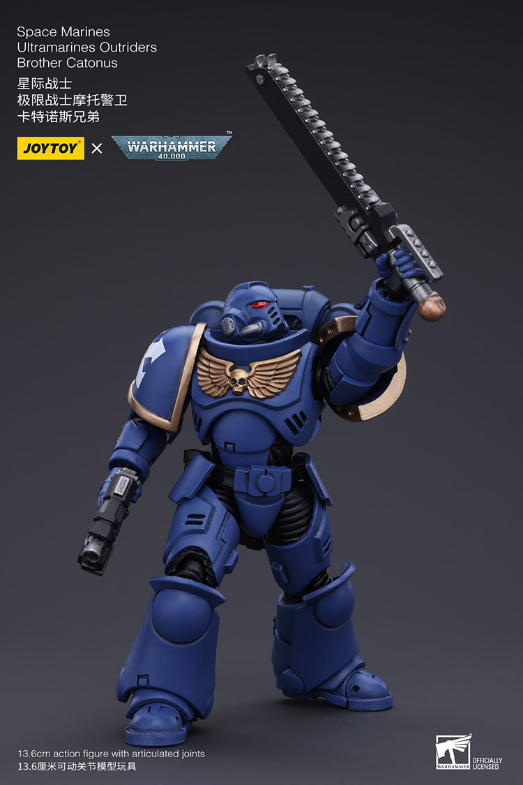 Space Marines Ultramarines Outriders Brother Catonus - view 10