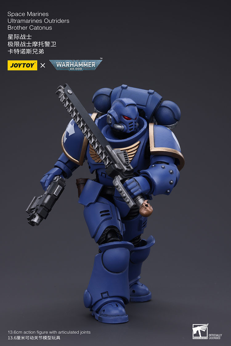 Space Marines Ultramarines Outriders Brother Catonus - view 11
