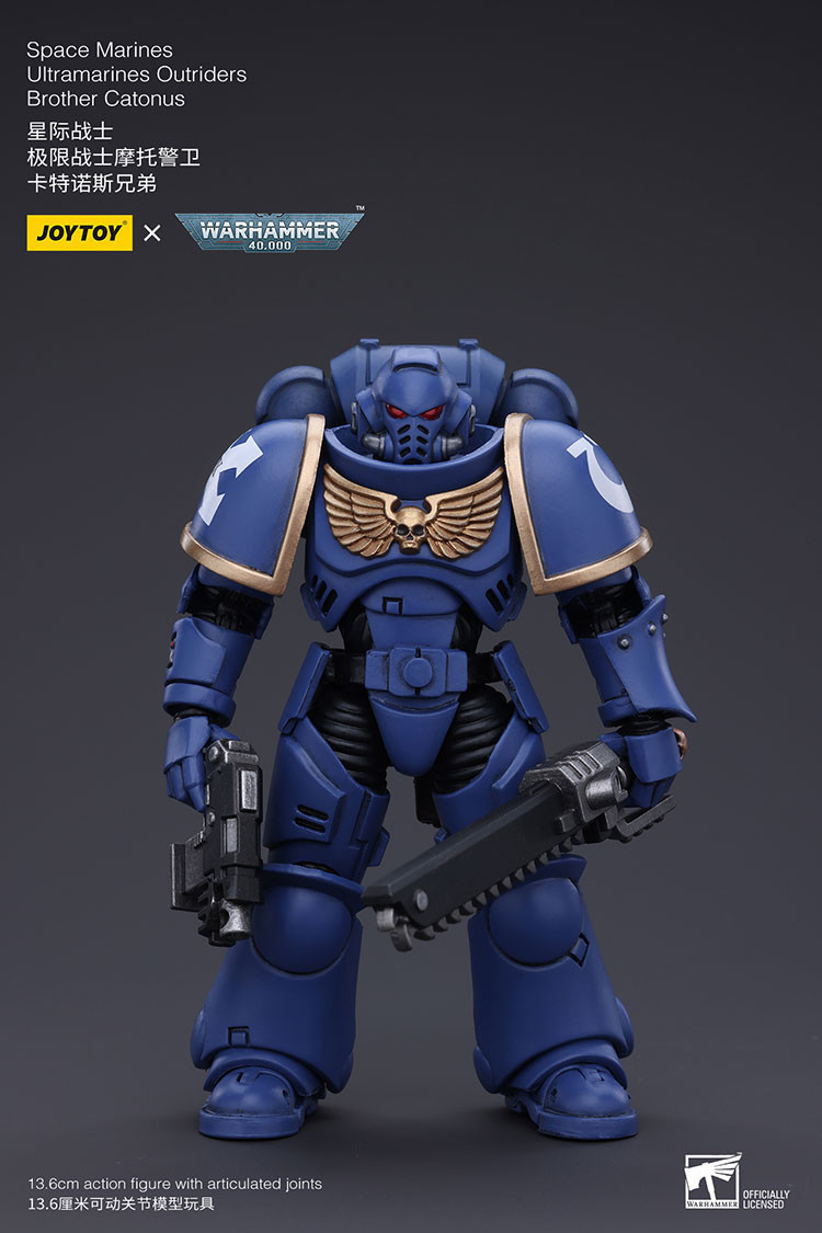 Space Marines Ultramarines Outriders Brother Catonus - view 14