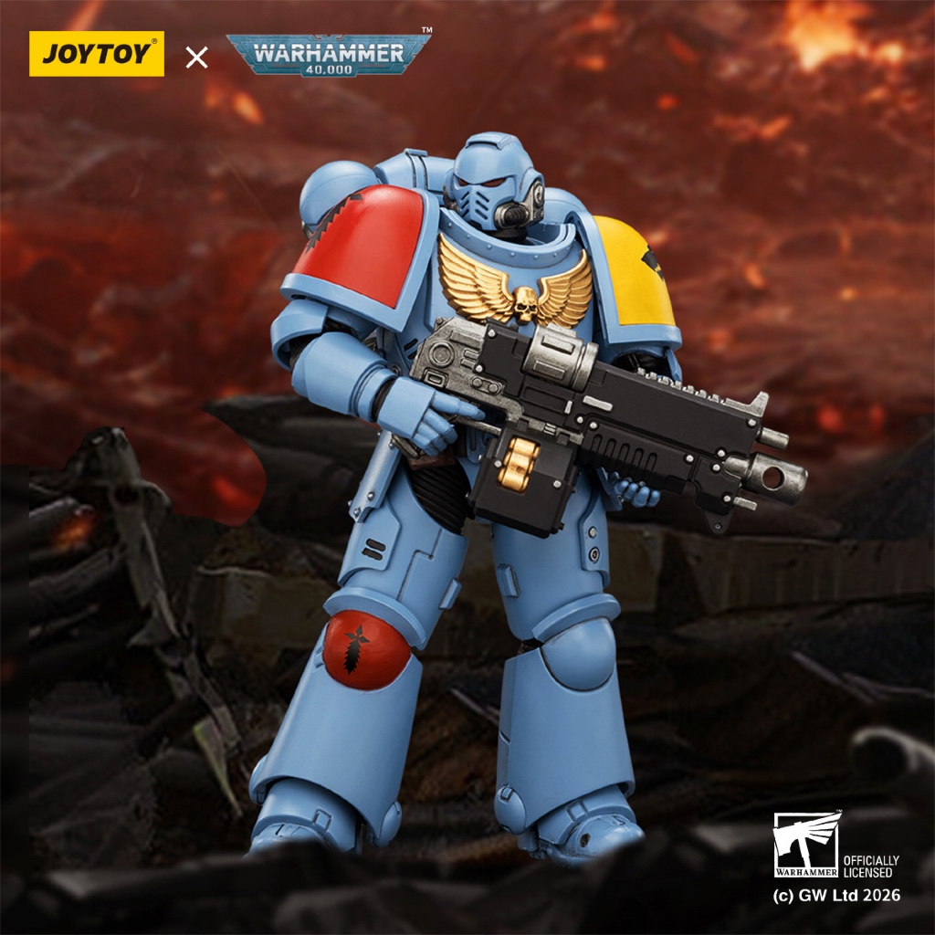 Space Wolves Intercessor with Bolt Rifle, Bolt Pistol and Chainsword - view 2