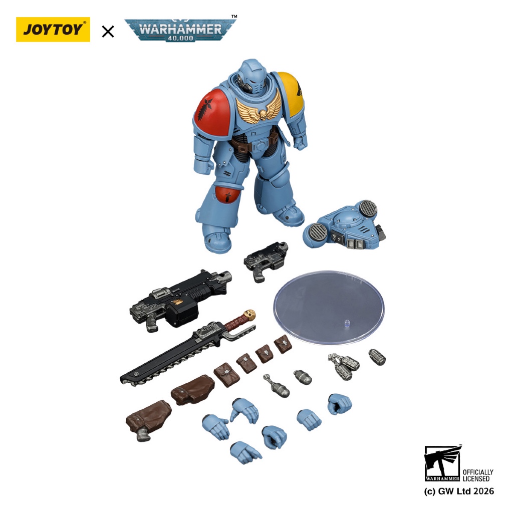 Space Wolves Intercessor with Bolt Rifle, Bolt Pistol and Chainsword - view 8