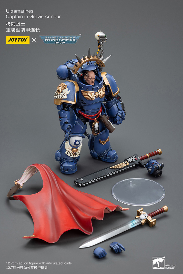 Ultramarines Captain in Gravis Armour - view 8