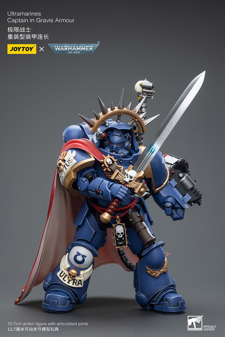 Ultramarines Captain in Gravis Armour - view 9