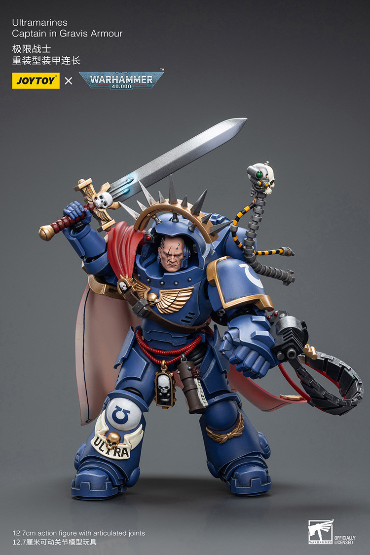 Ultramarines Captain in Gravis Armour - view 12