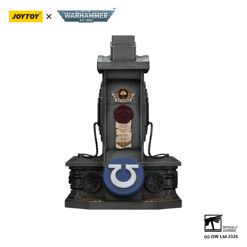Ultramarines Captain MkX Helmet & Display Stand - view 5