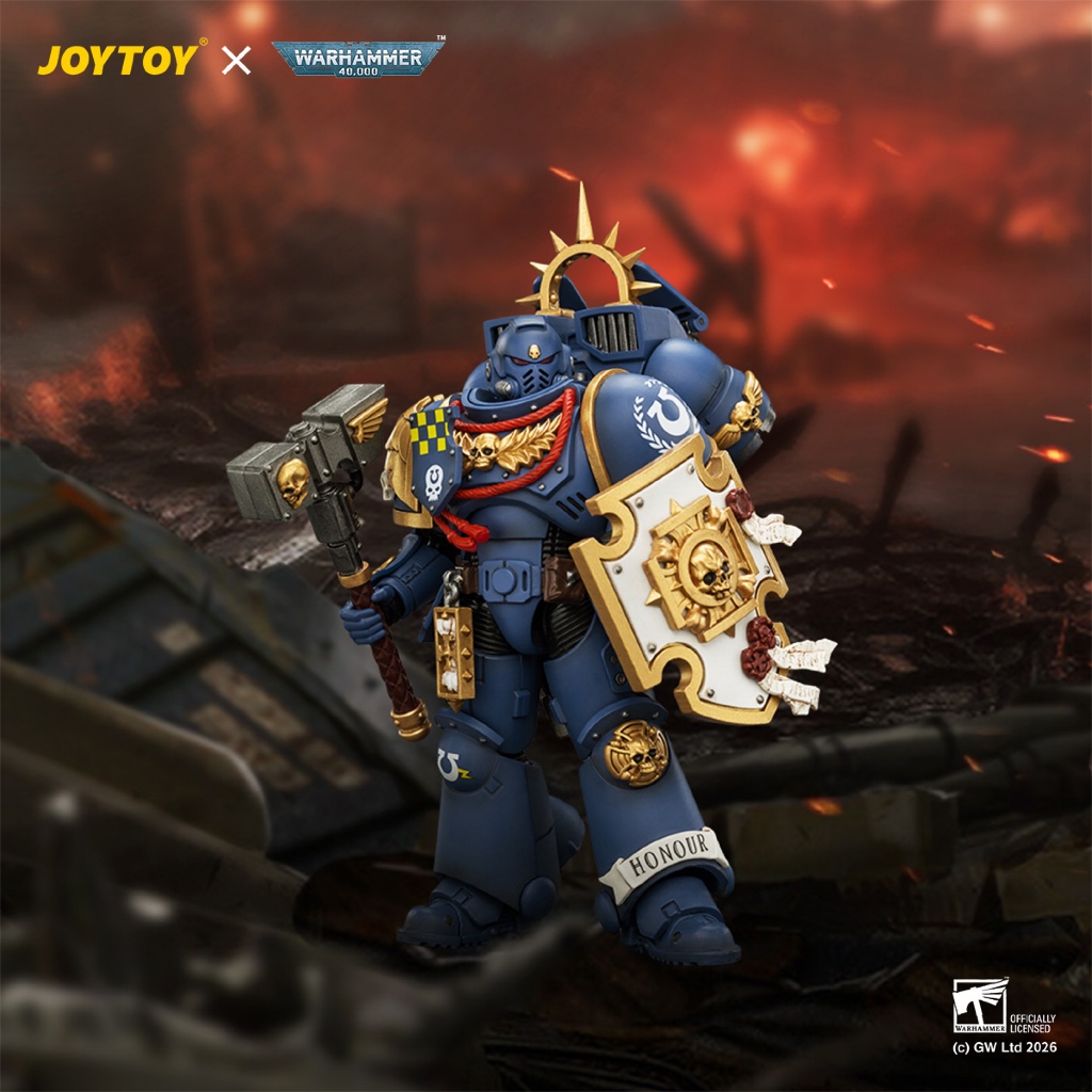 Ultramarines Captain with Jump Pack and Relic Shield - main product image