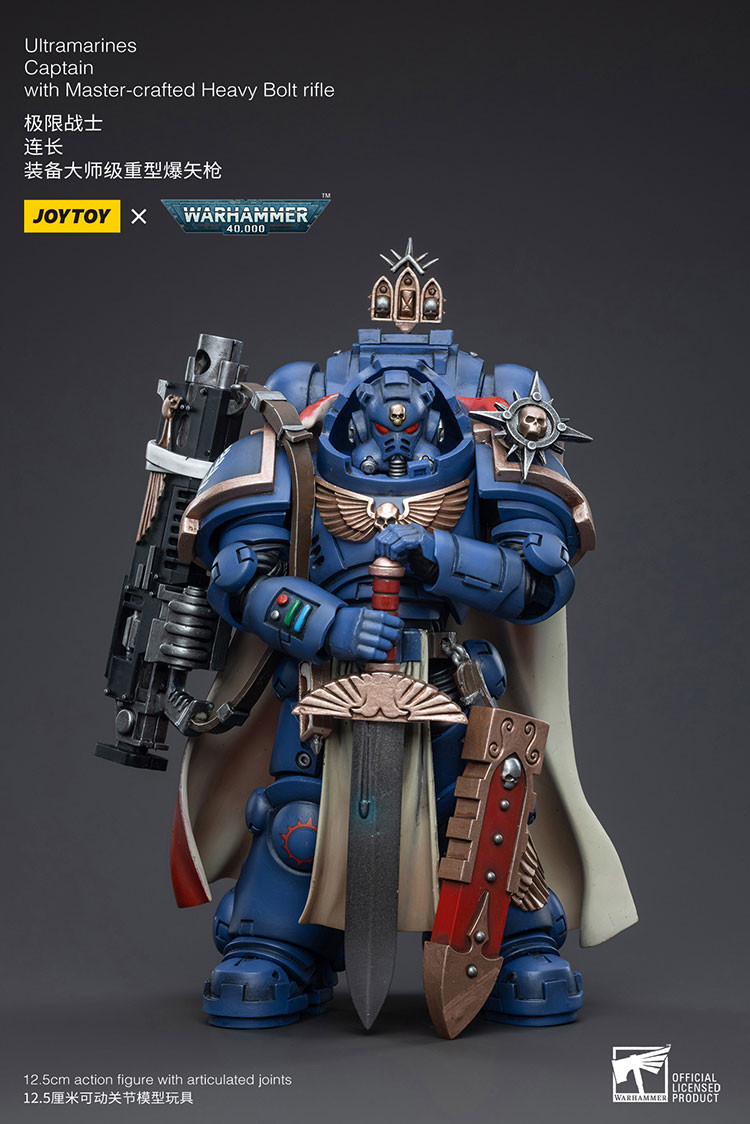 Ultramarines Captain with Master-crafted Heavy Bolt rifle - view 9