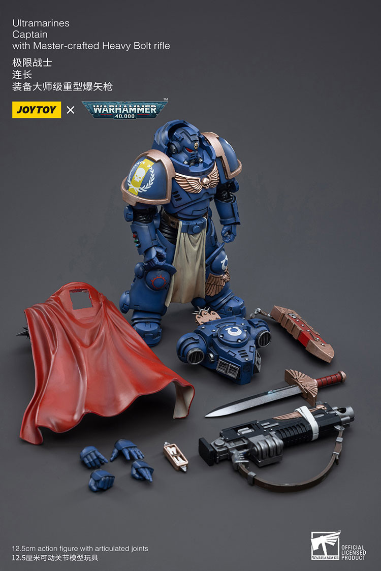 Ultramarines Captain with Master-crafted Heavy Bolt rifle - view 5