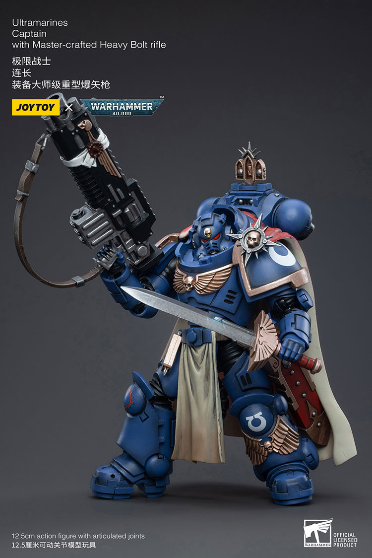 Ultramarines Captain with Master-crafted Heavy Bolt rifle - view 7
