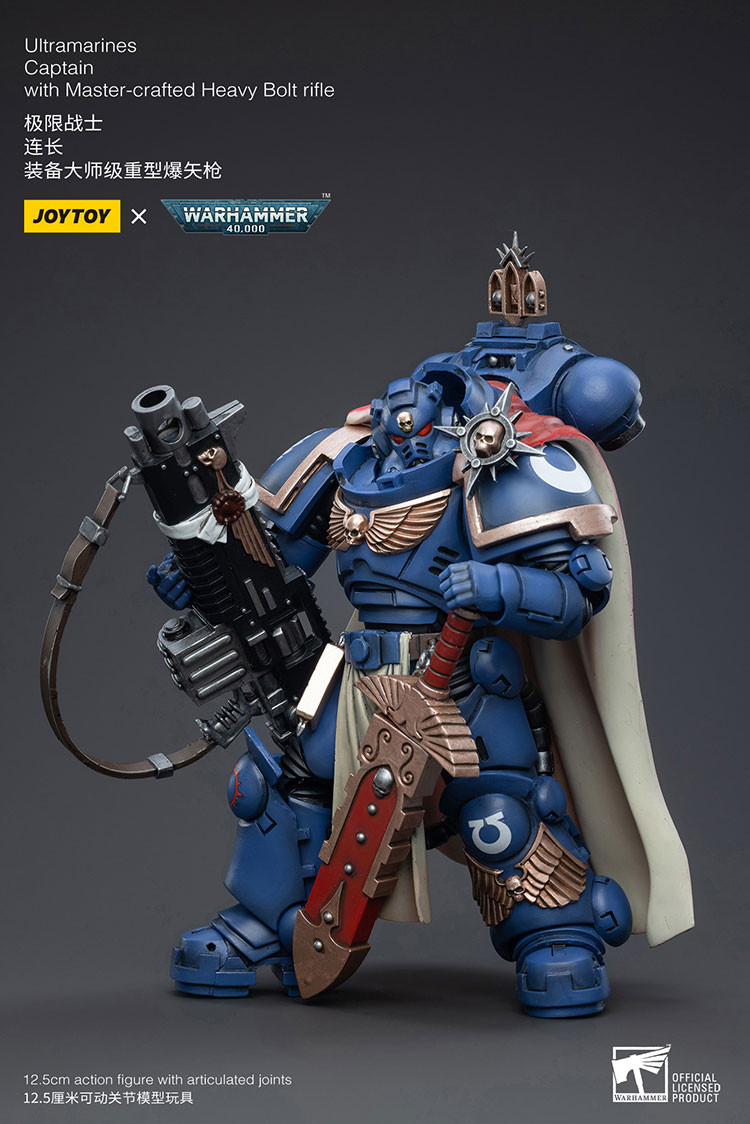 Ultramarines Captain with Master-crafted Heavy Bolt rifle - view 8