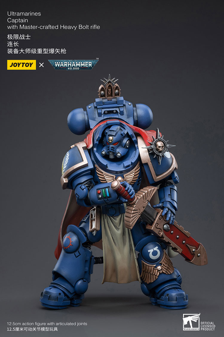 Ultramarines Captain with Master-crafted Heavy Bolt rifle - view 11