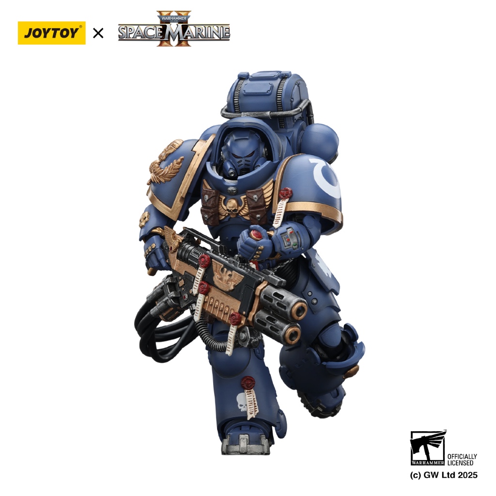 Ultramarines Heavy Artificer Armor with Relic Multi-Melta - view 4