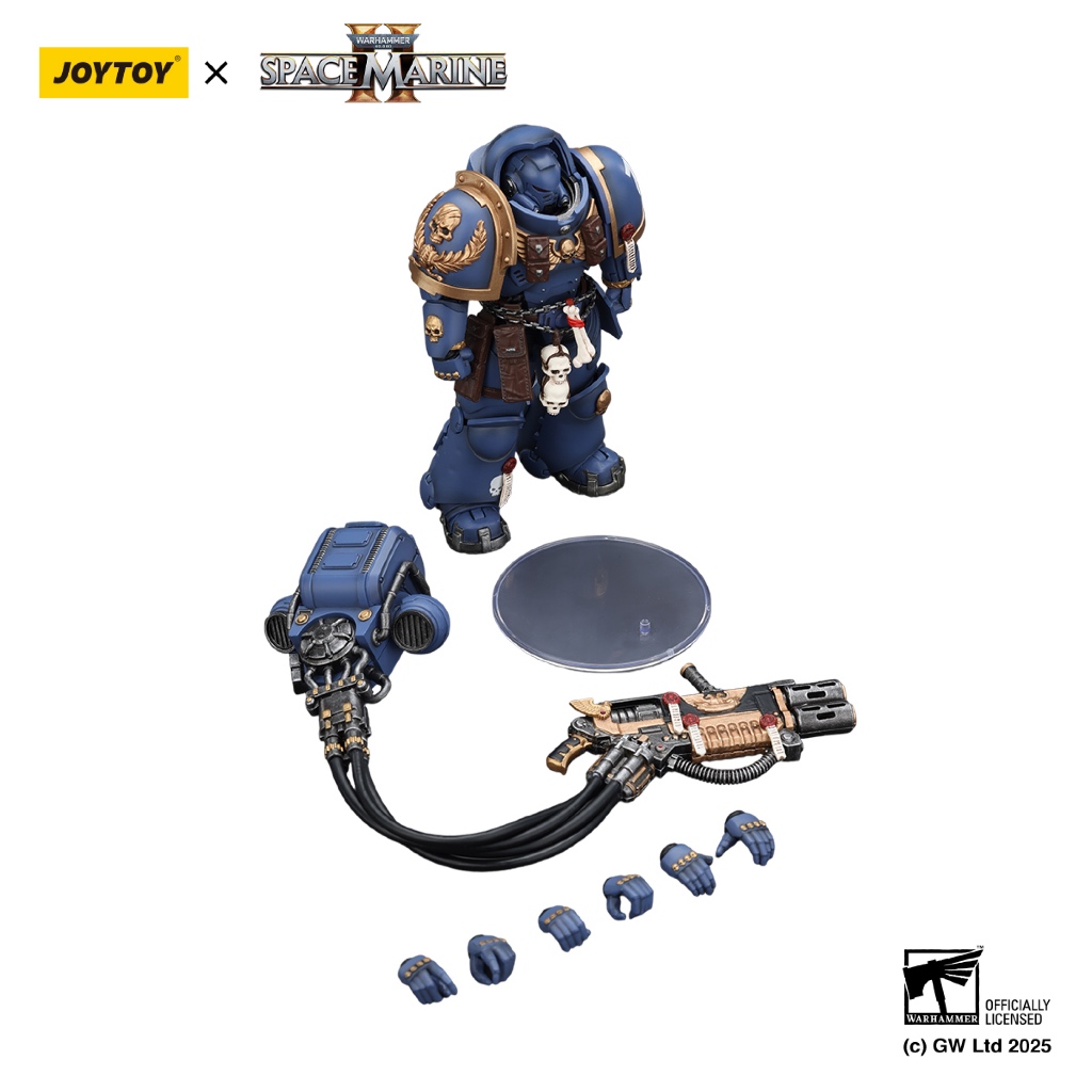 Ultramarines Heavy Artificer Armor with Relic Multi-Melta - view 6