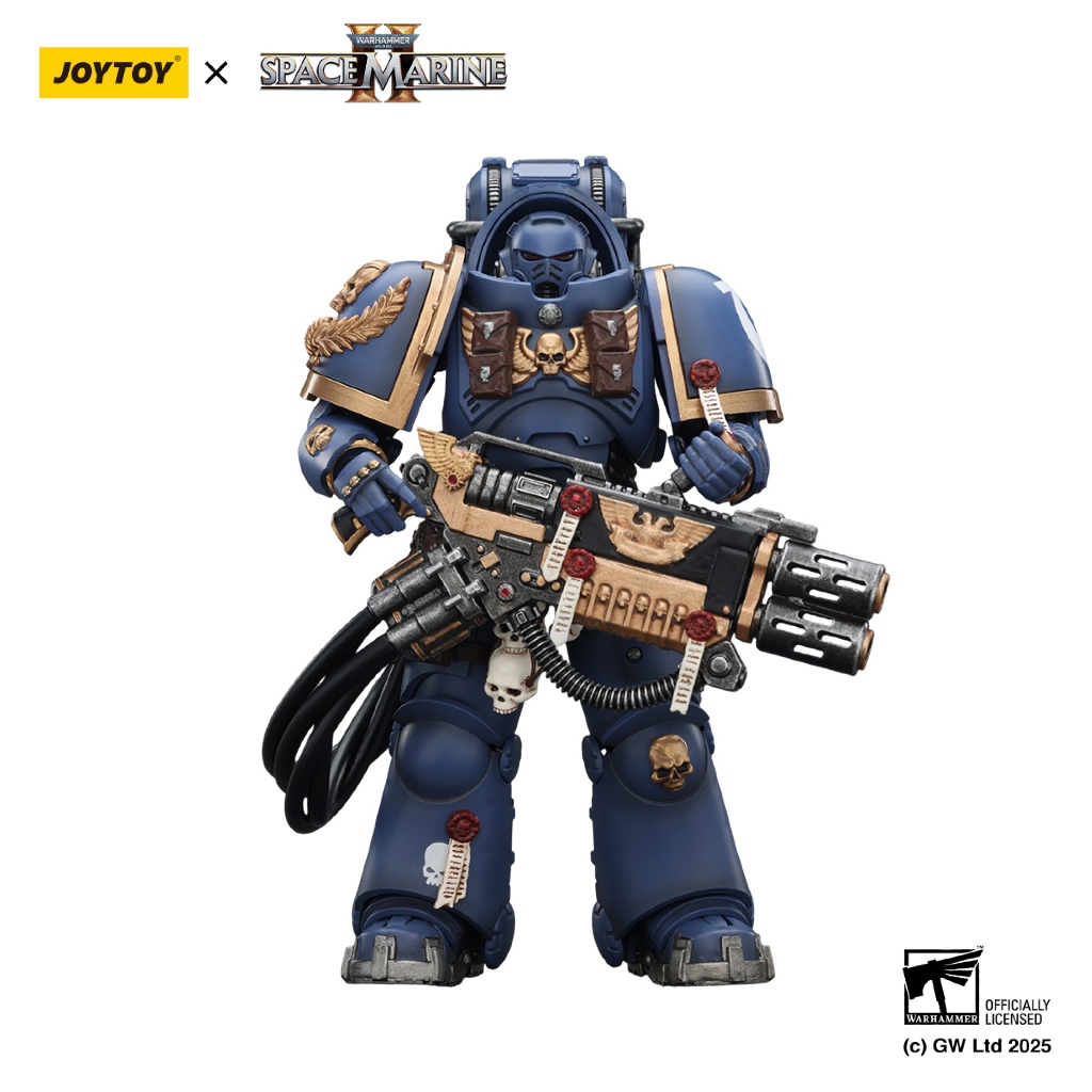 Ultramarines Heavy Artificer Armor with Relic Multi-Melta - view 2