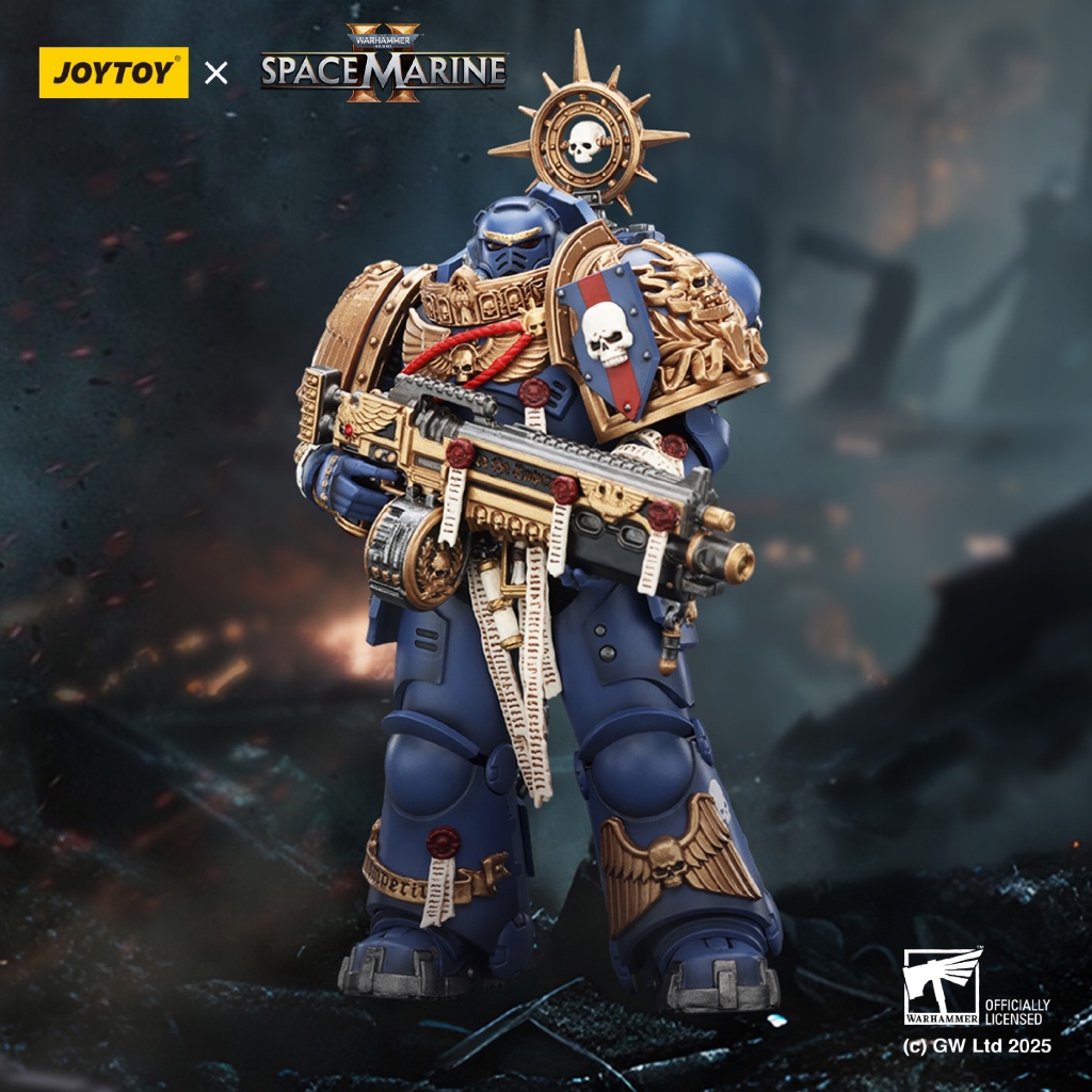 Ultramarines Heavy Relic Primus Armor with Heavy Relic Bolt Rifle - main product image