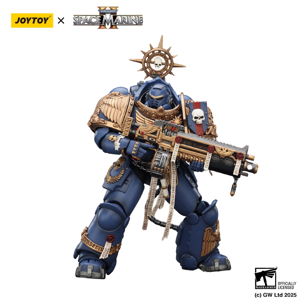 Ultramarines Heavy Relic Primus Armor with Heavy Relic Bolt Rifle - view 4