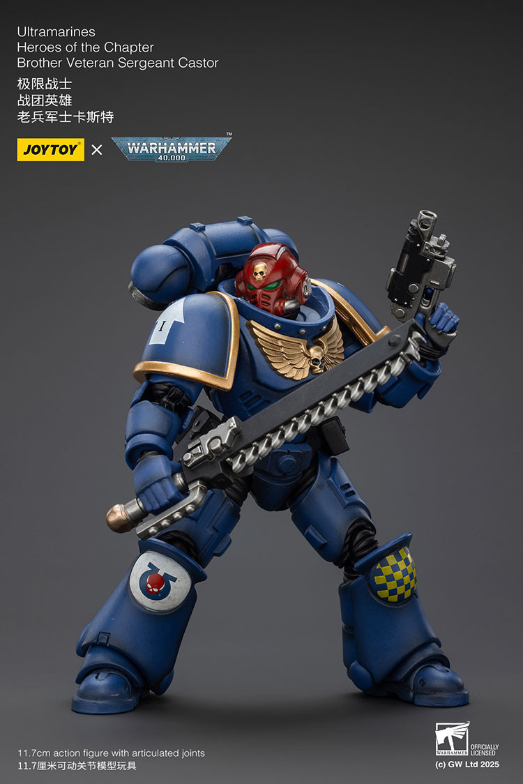 UltramarinesHeroes of the ChapterBrother Veteran Sergeant Castor - view 10