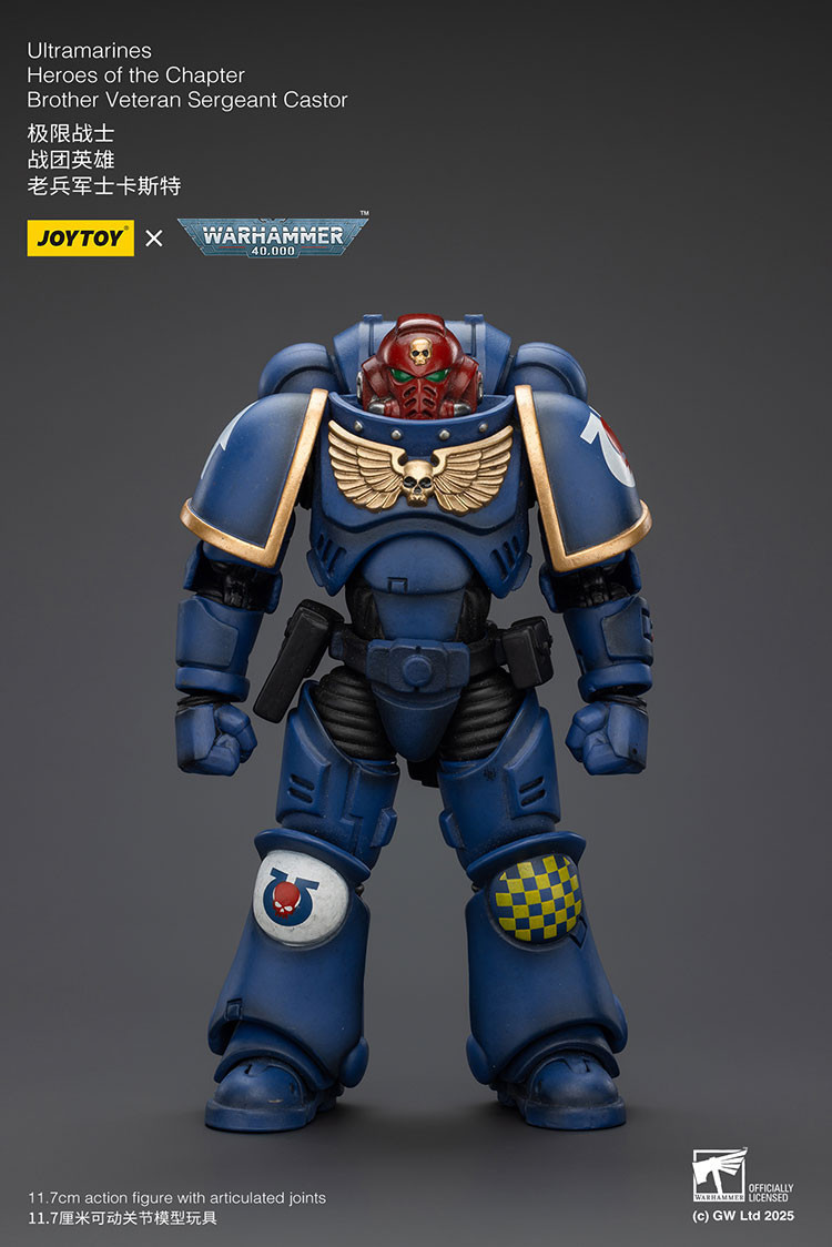 UltramarinesHeroes of the ChapterBrother Veteran Sergeant Castor - view 18