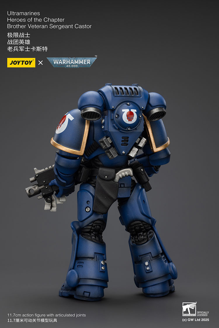 UltramarinesHeroes of the ChapterBrother Veteran Sergeant Castor - view 14