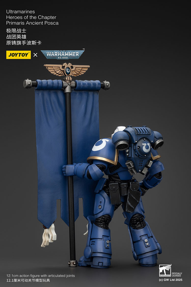 Ultramarines Heroes of the Chapter Primaris Ancient Posca - view 13