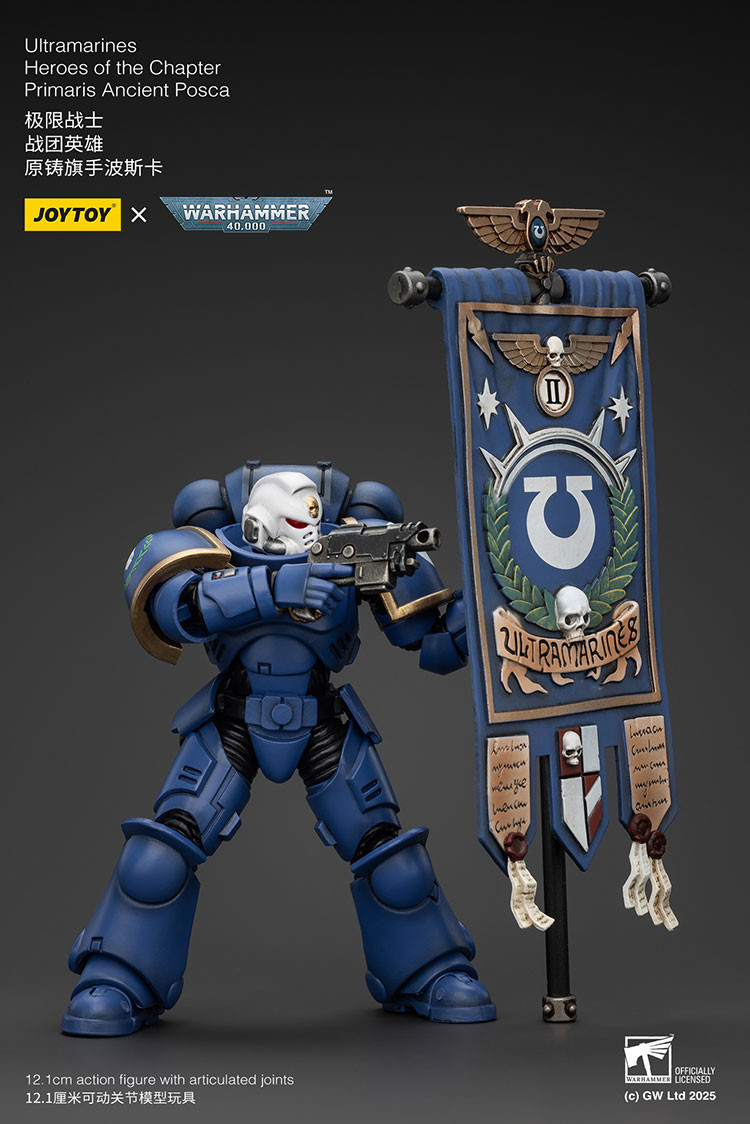 Ultramarines Heroes of the Chapter Primaris Ancient Posca - view 10