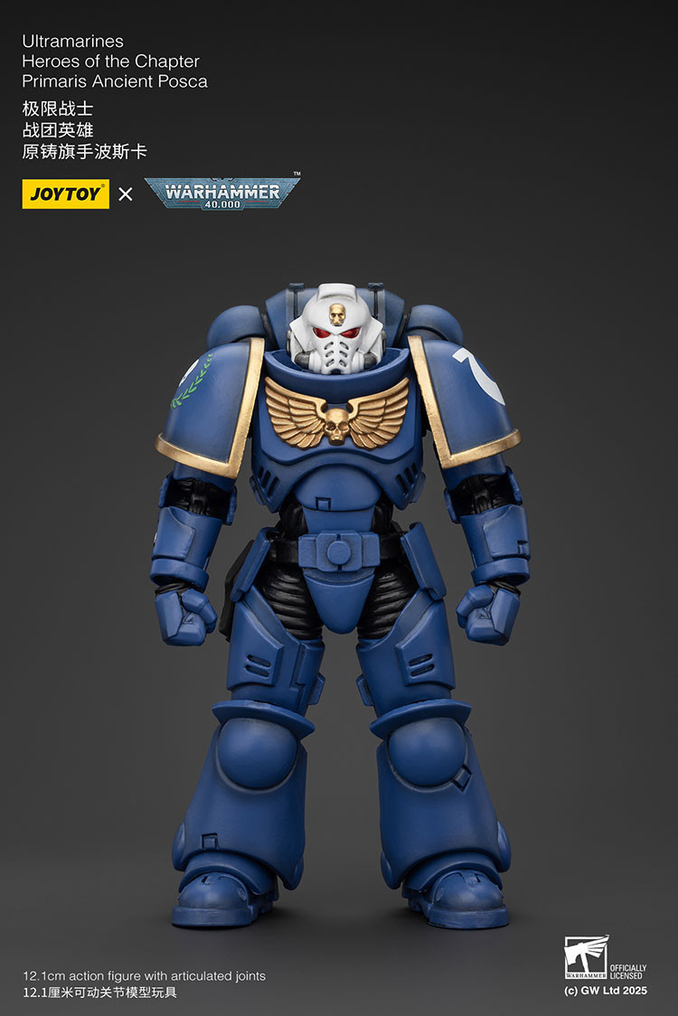 Ultramarines Heroes of the Chapter Primaris Ancient Posca - view 17