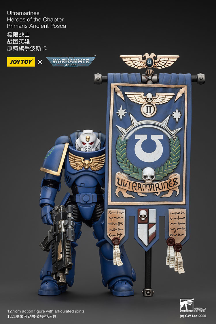 Ultramarines Heroes of the Chapter Primaris Ancient Posca - view 15