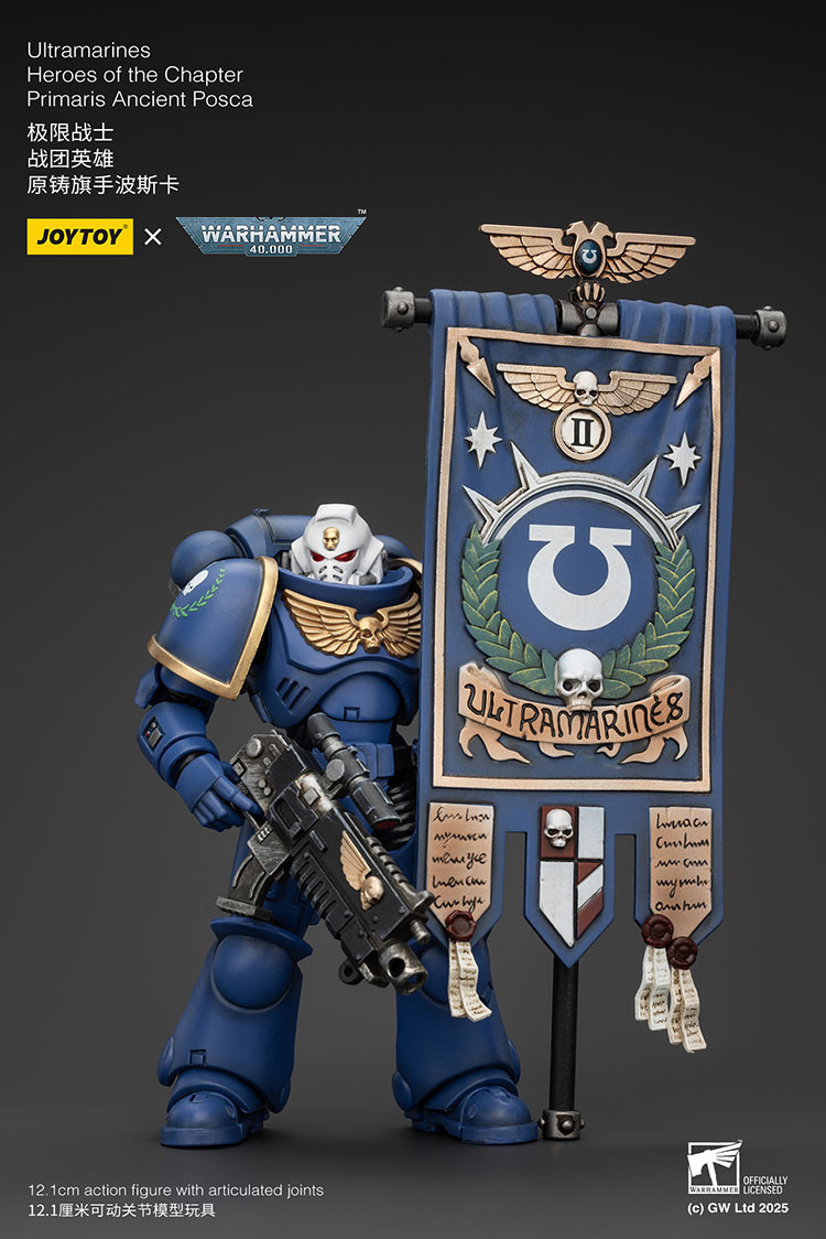 Ultramarines Heroes of the Chapter Primaris Ancient Posca - view 14