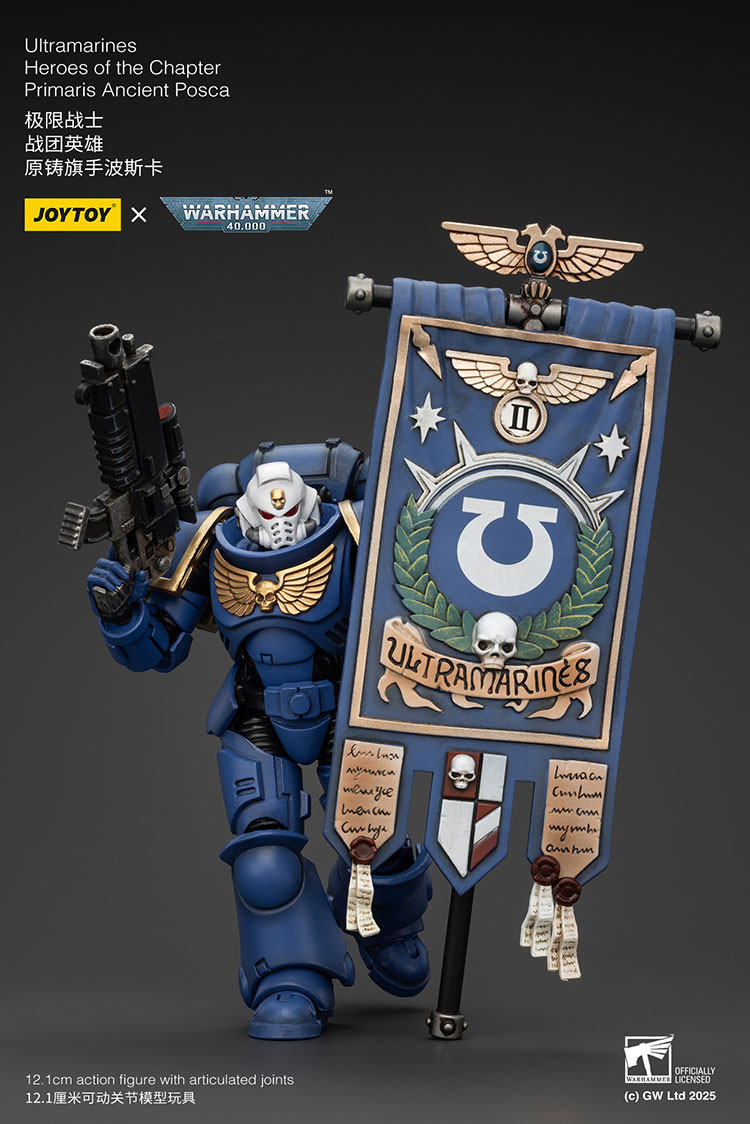 Ultramarines Heroes of the Chapter Primaris Ancient Posca - view 11