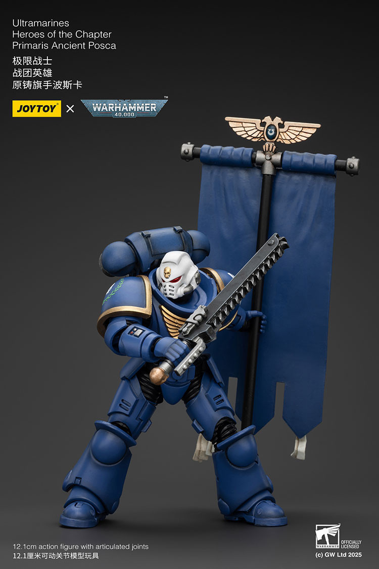 Ultramarines Heroes of the Chapter Primaris Ancient Posca - view 9