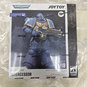 Ultramarines Intercessor with Bolt Rifle, Bolt Pistol and Chainsword - Premium action figure - $0.00