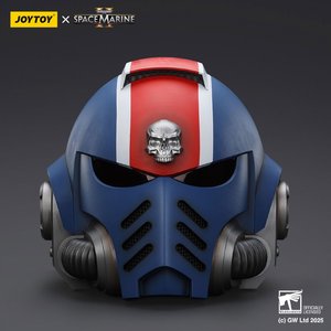 Ultramarines Lieutenant Titus' MKX Helmet - Premium action figure - $0.00