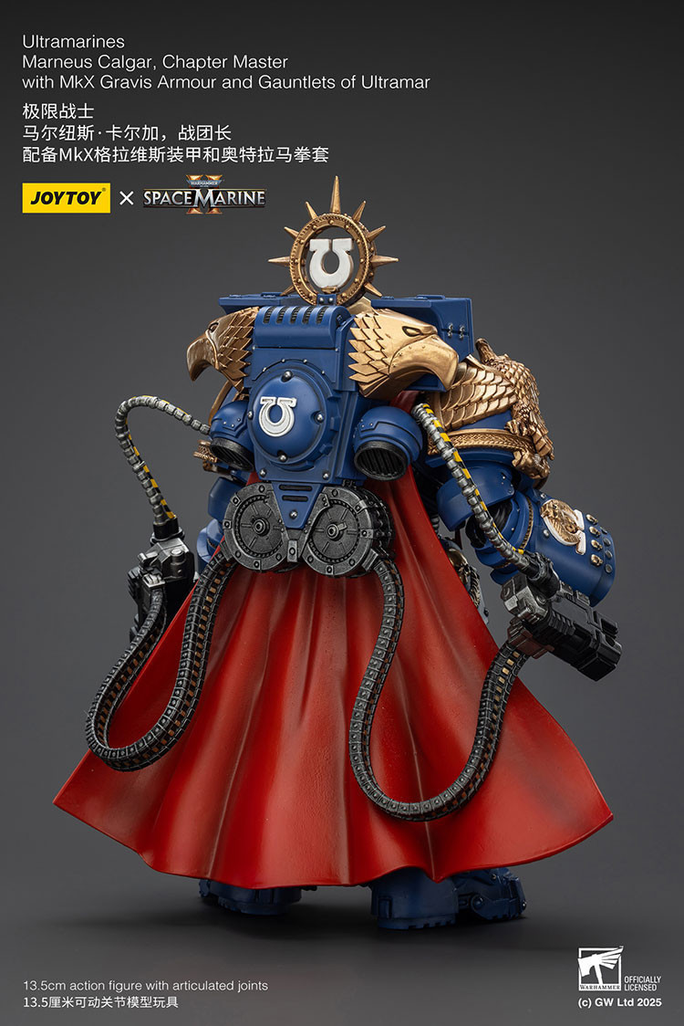 Ultramarines Marneus Calgar, Chapter Master with MKX Gravis Armour and Gauntlets of Ultramar - view 10