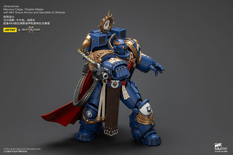 Ultramarines Marneus Calgar, Chapter Master with MKX Gravis Armour and Gauntlets of Ultramar - view 14