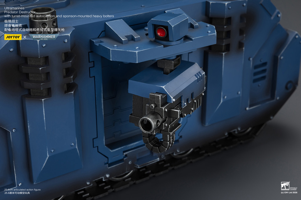 Ultramarines Predator Destructor with turret-mounted autocannon and sponson-mounted heavy bolters - view 15