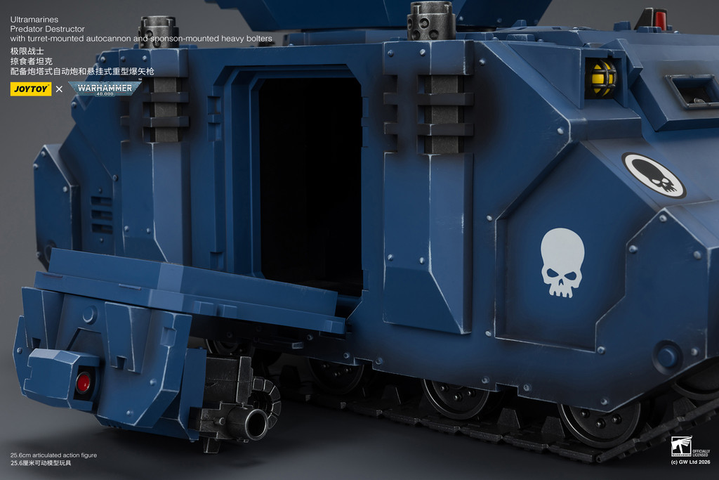 Ultramarines Predator Destructor with turret-mounted autocannon and sponson-mounted heavy bolters - view 10