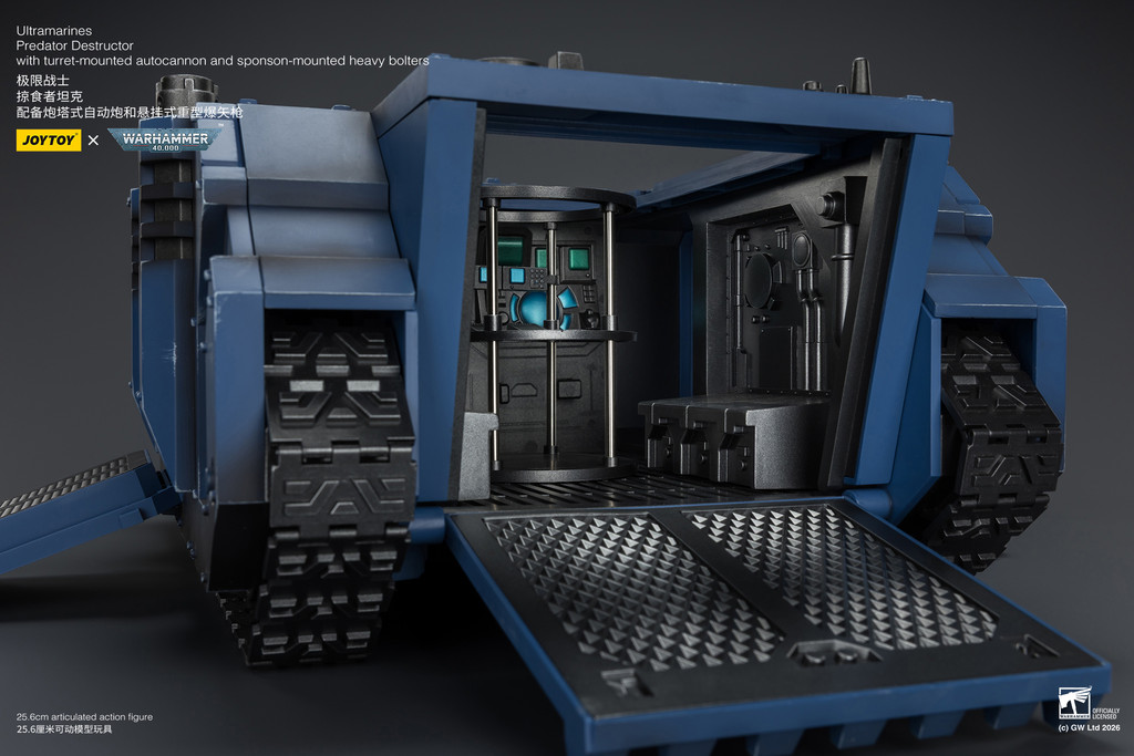 Ultramarines Predator Destructor with turret-mounted autocannon and sponson-mounted heavy bolters - view 13