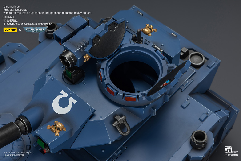 Ultramarines Predator Destructor with turret-mounted autocannon and sponson-mounted heavy bolters - view 17