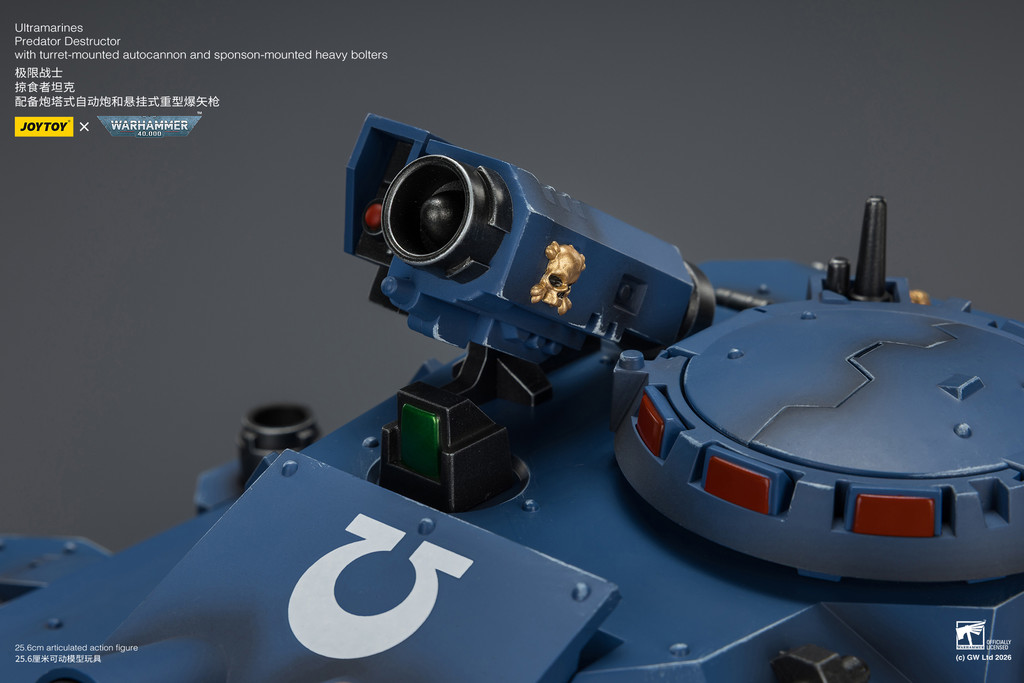 Ultramarines Predator Destructor with turret-mounted autocannon and sponson-mounted heavy bolters - view 19