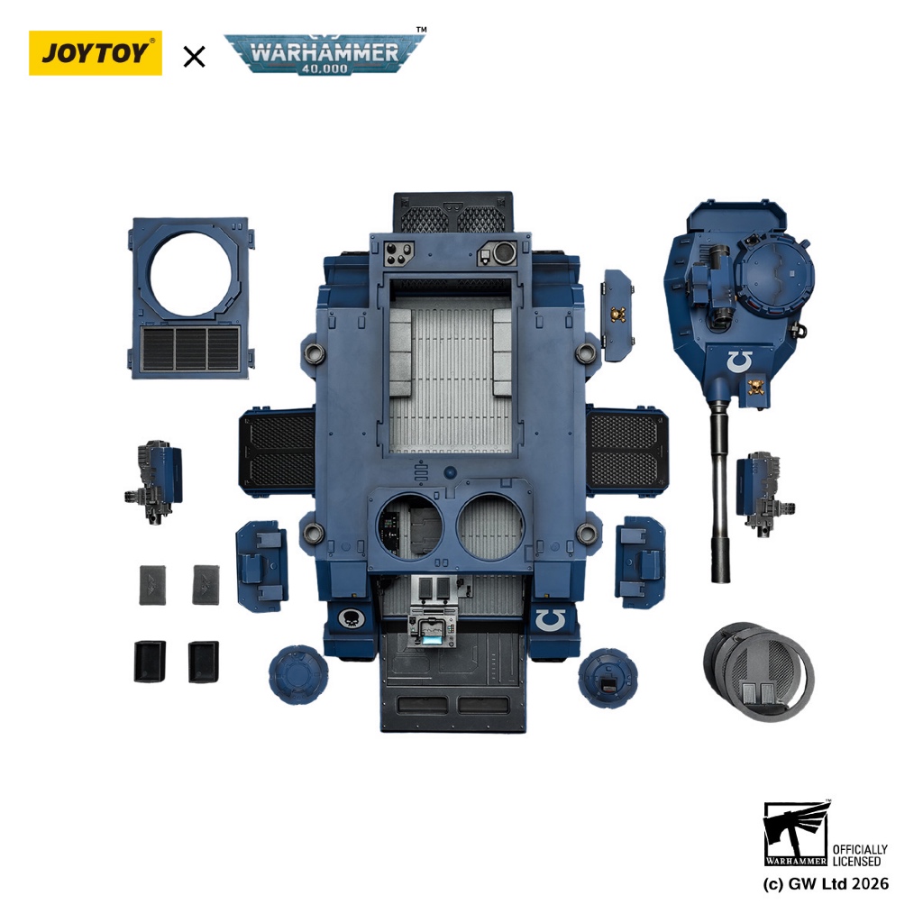 Ultramarines Predator Destructor with turret-mounted autocannon and sponson-mounted heavy bolters - view 7