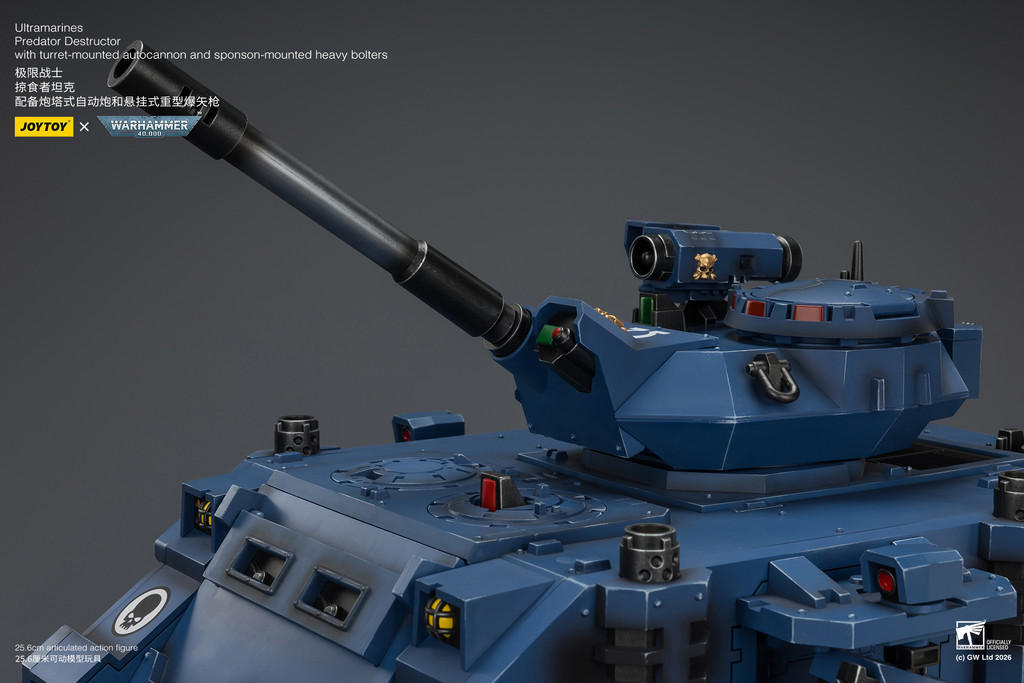 Ultramarines Predator Destructor with turret-mounted autocannon and sponson-mounted heavy bolters - view 16