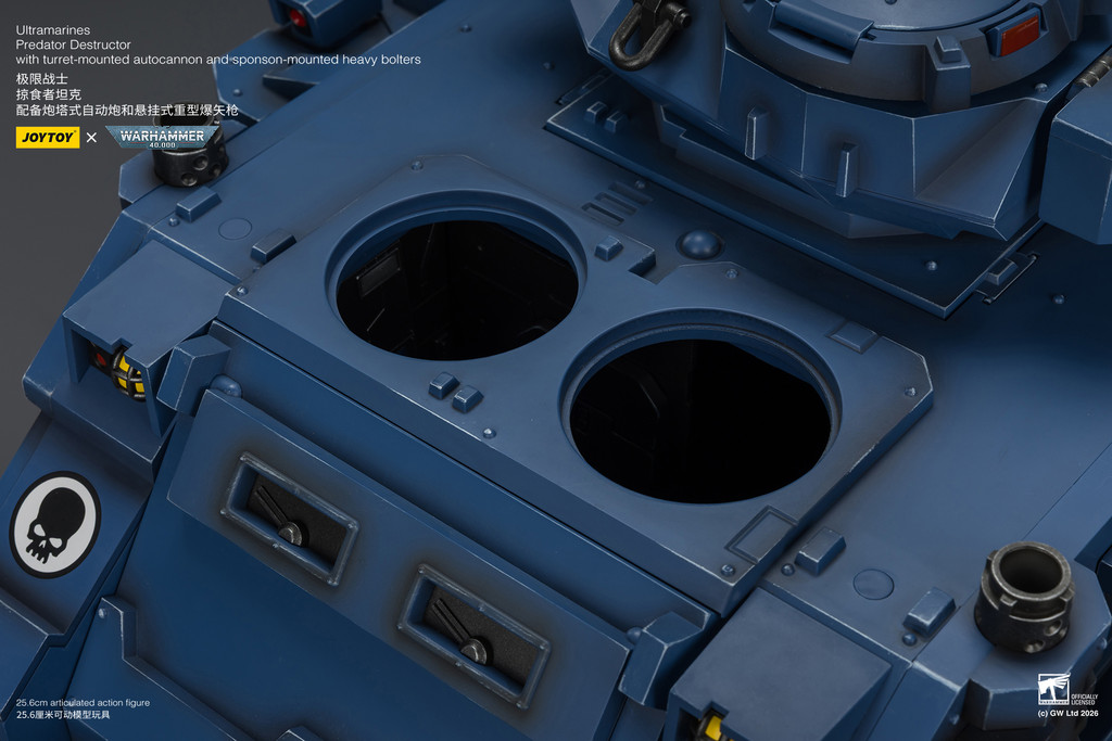 Ultramarines Predator Destructor with turret-mounted autocannon and sponson-mounted heavy bolters - view 18