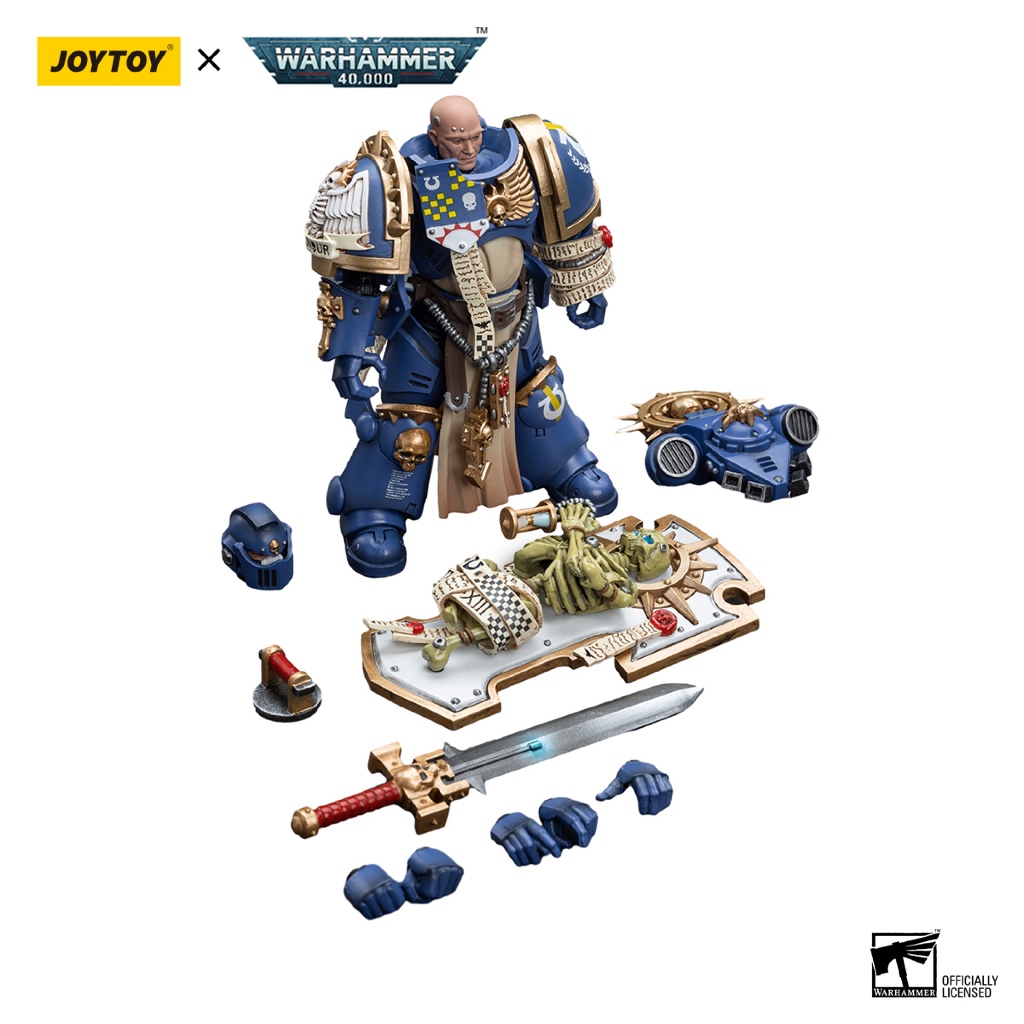Ultramarines Primaris Captain with Relic Shield and Power Sword - view 5